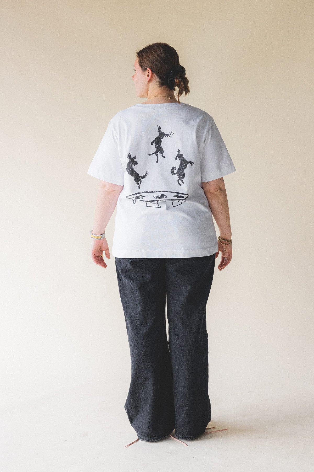 Tshirt Pamplemousse - vue de dos - Hello World Le Studio