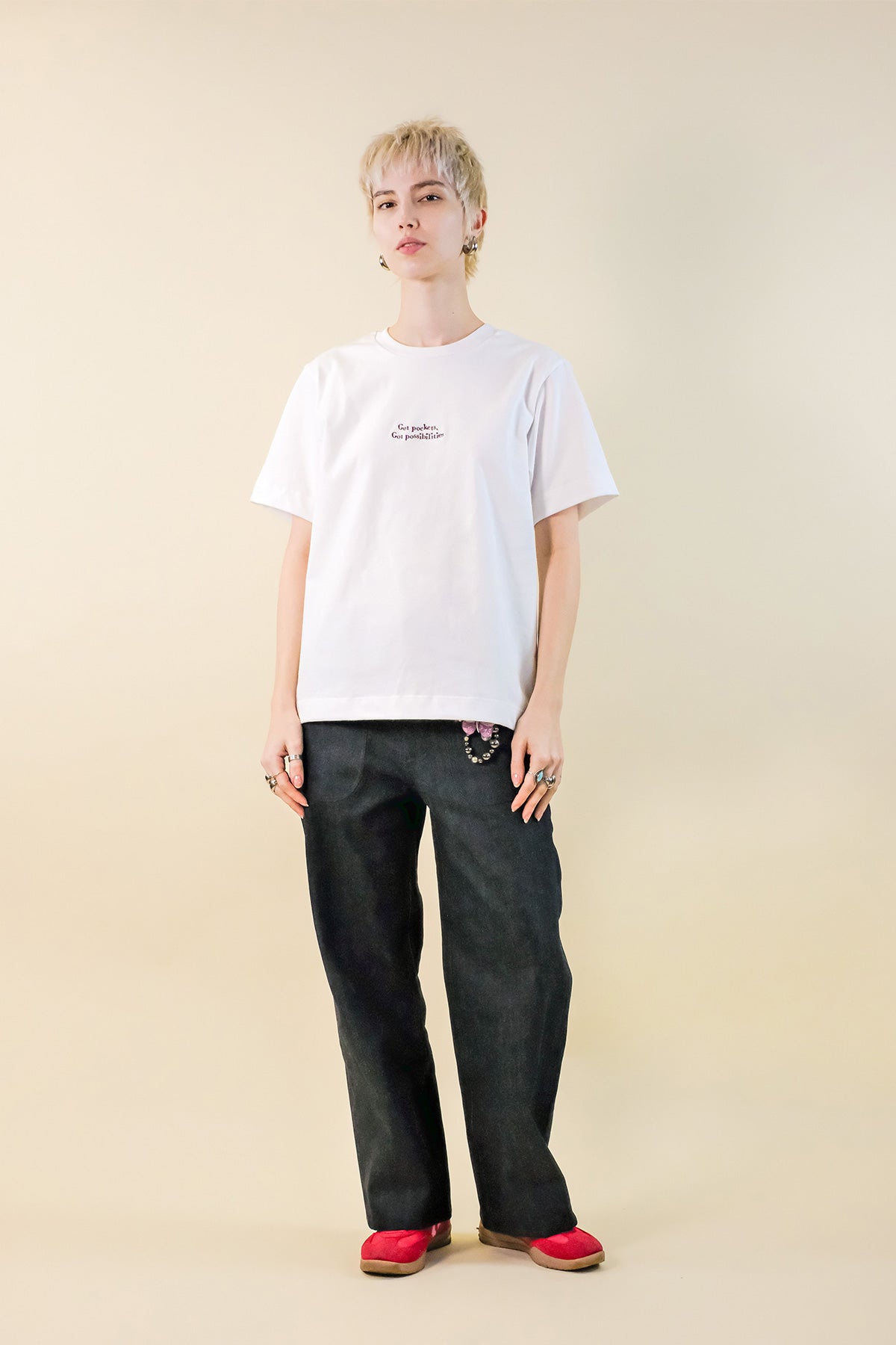 Tshirt Got Pockets - Hello World Le Studio