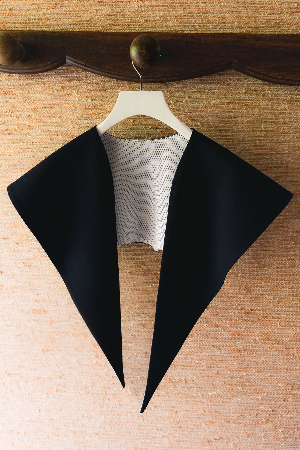 Cardigan Cabourg - détail col marine - Hello World Le Studio