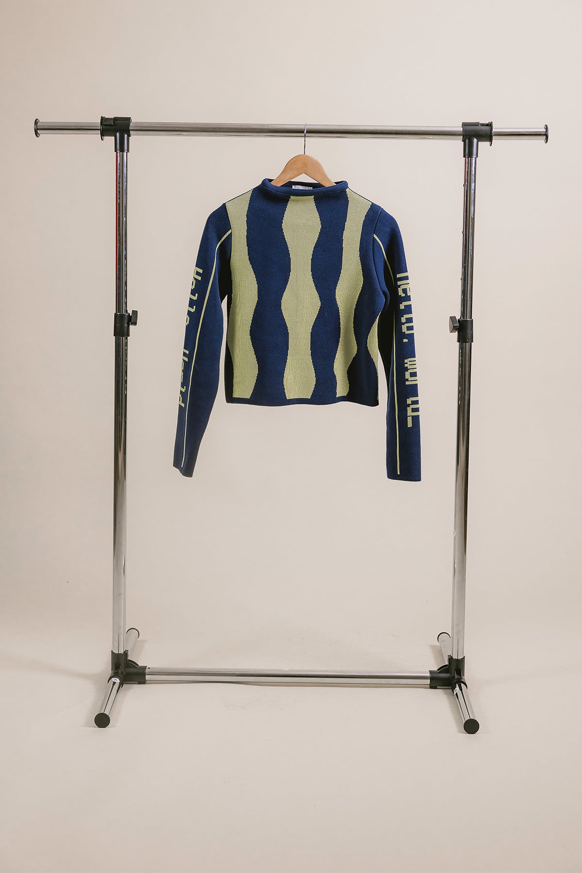 Pull 404 - marine et vert - Hello World Le Studio