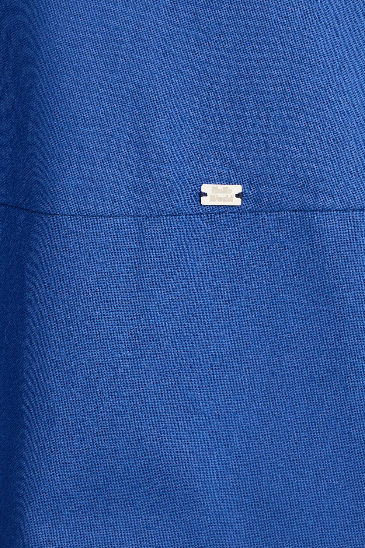 Robe Homwee - robe bleue - Hello World Le Studio