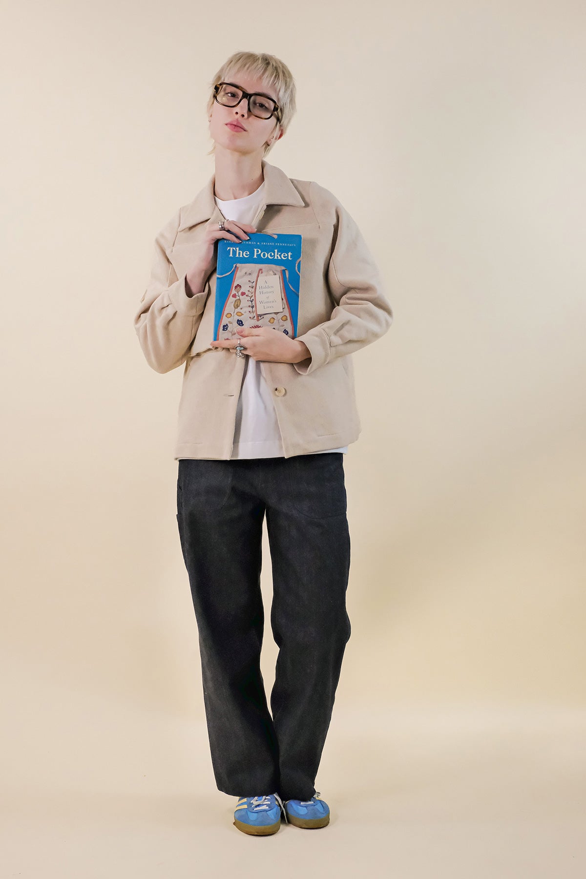 Veste Pokka Laine - beige - Hello World Le Studio