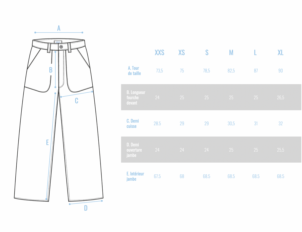 Destockage Pantalon Akpa Brut - Hello World Le Studio