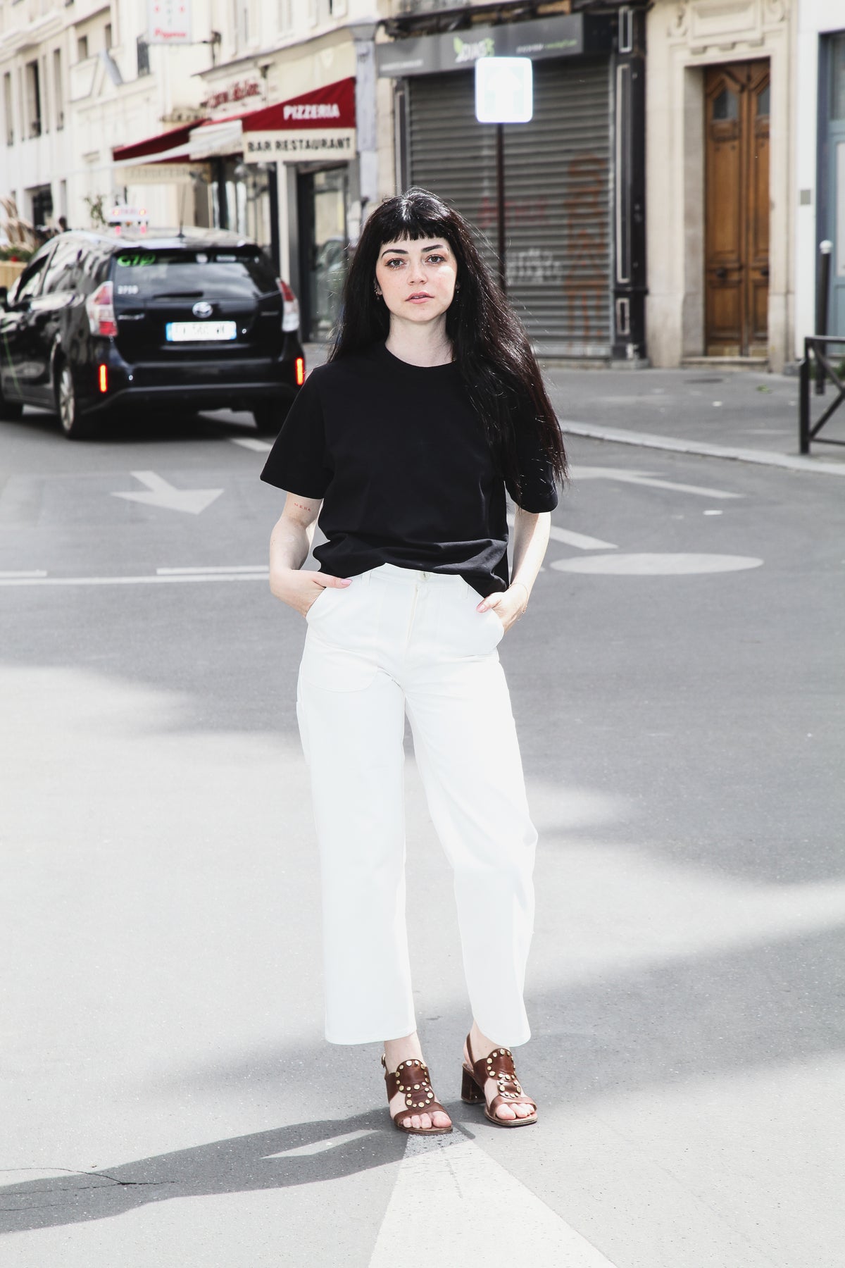 Destockage Pantalon Akpa Blanc - Hello World Le Studio