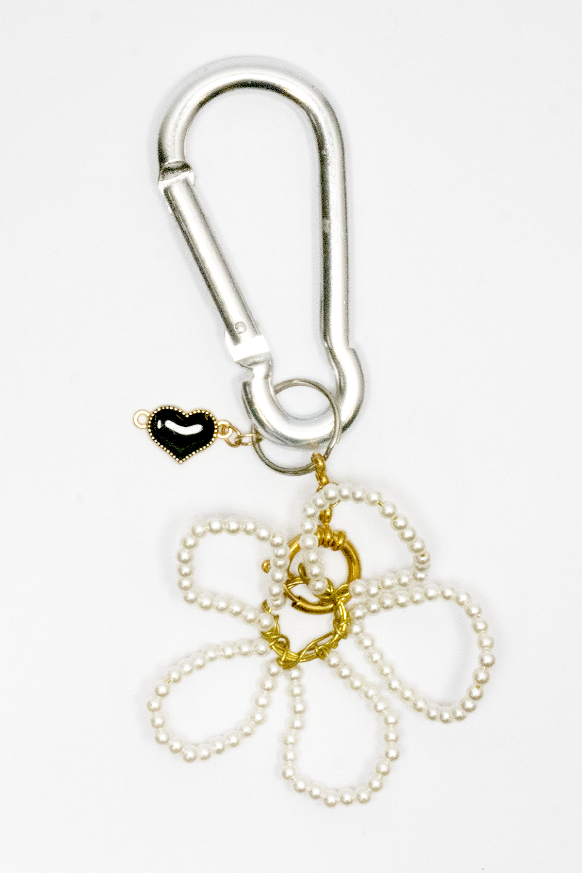 Carabiner Fleur - photo produit - Hello World Le Studio