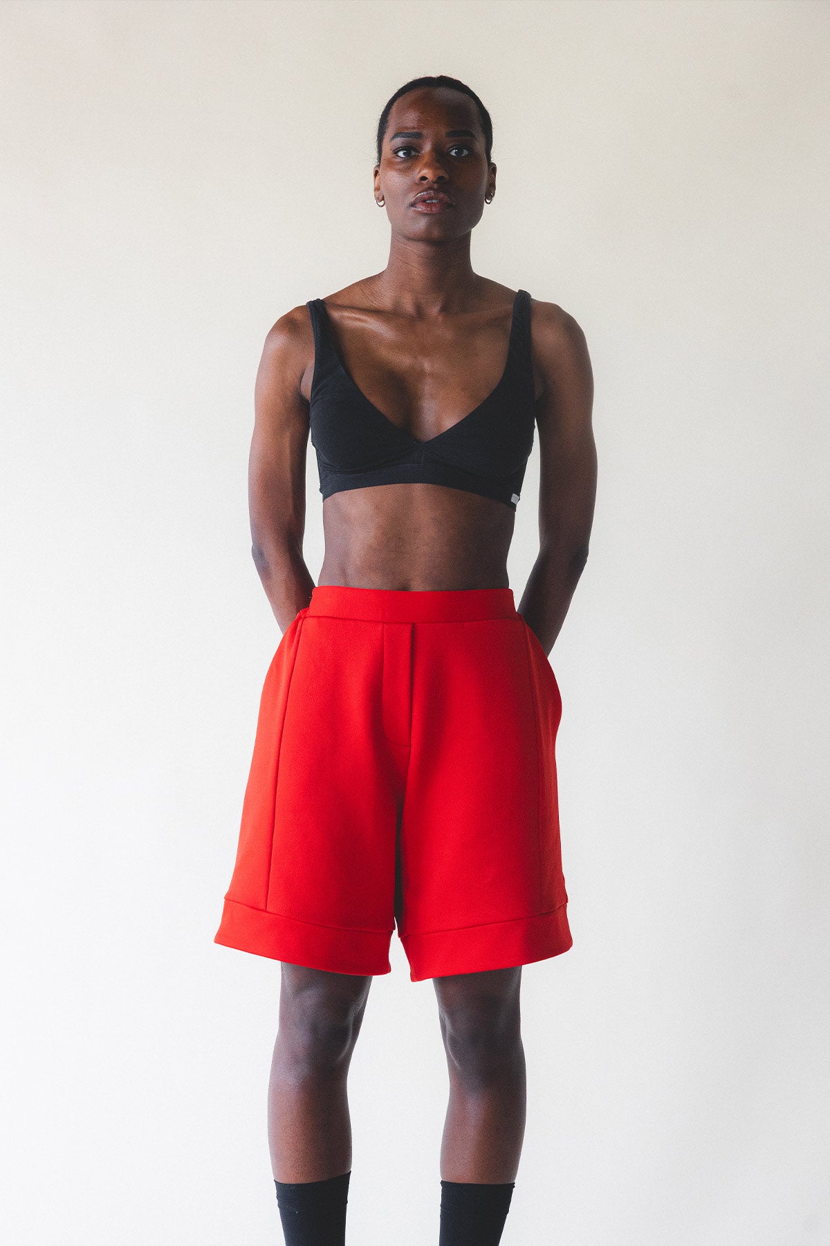 Short Anna Outlet - vue de face - Hello World Le Studio
