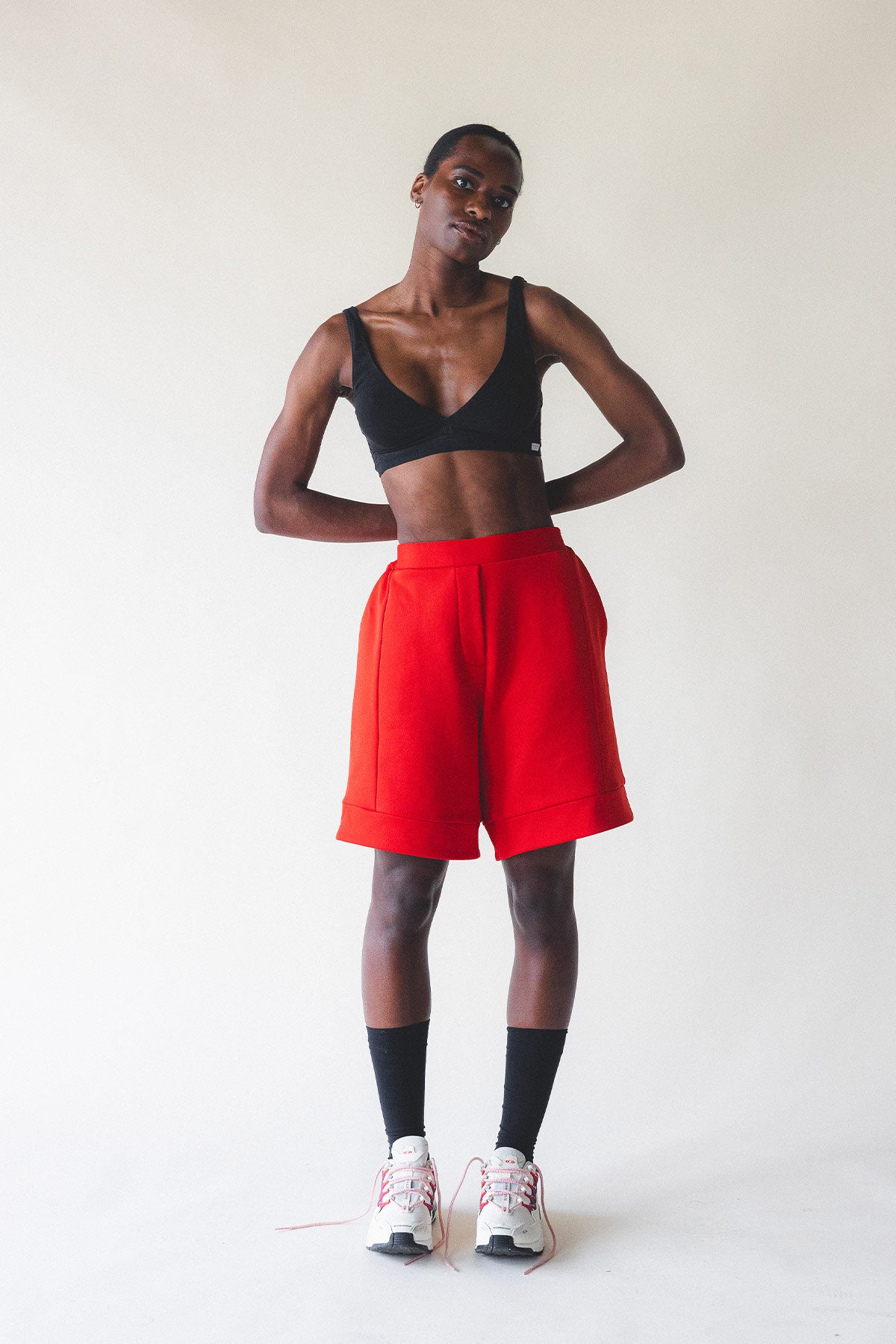 Short Anna Outlet - vue de face - Hello World Le Studio