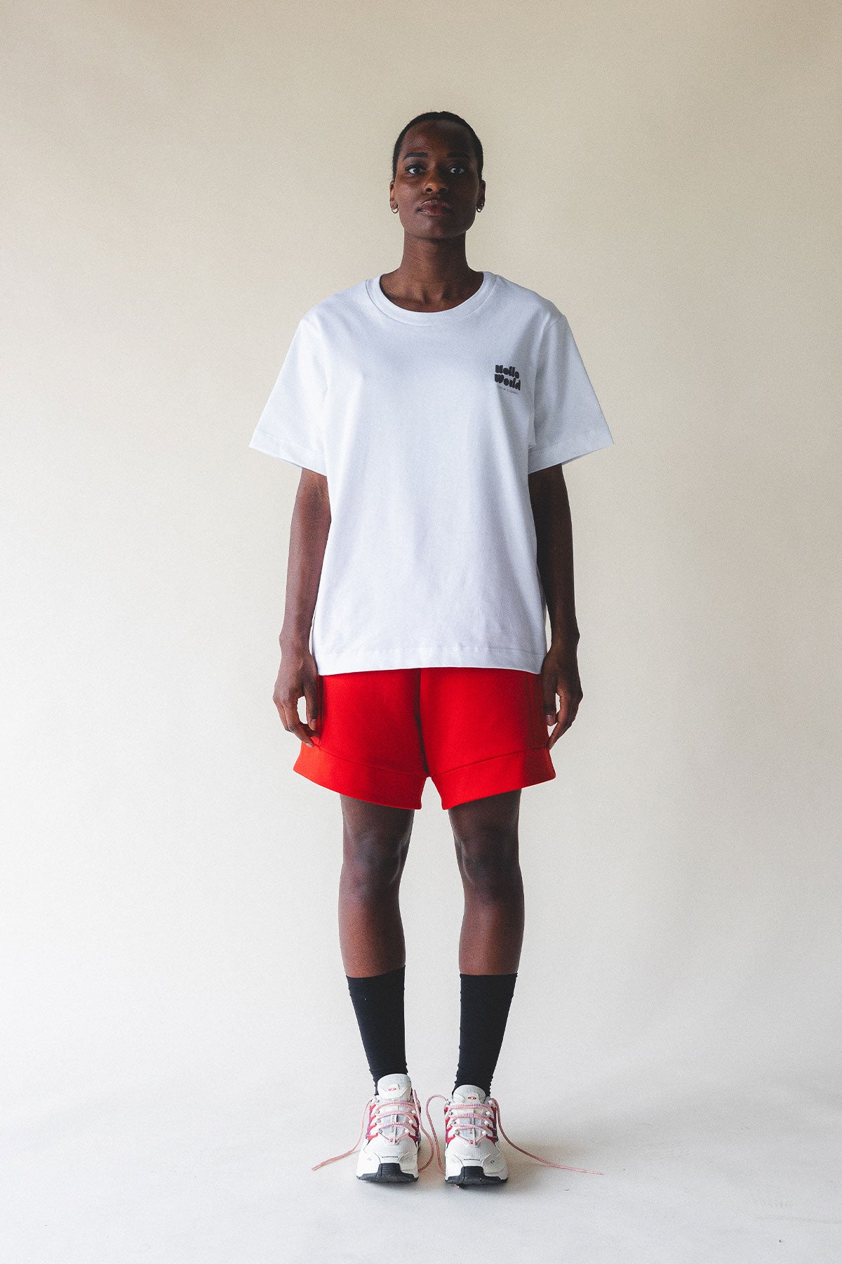Tshirt Pamplemousse - vue de face - Hello World Le Studio