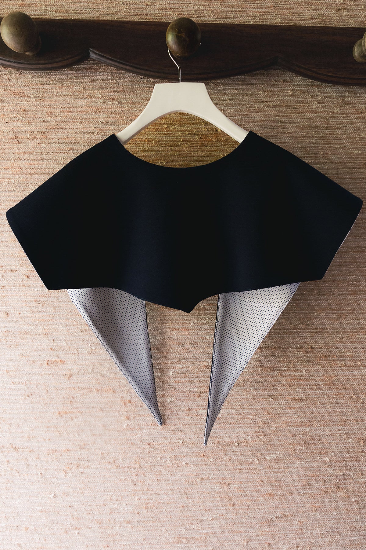 Cardigan Cabourg - détail du col au dos - Hello World Le Studio