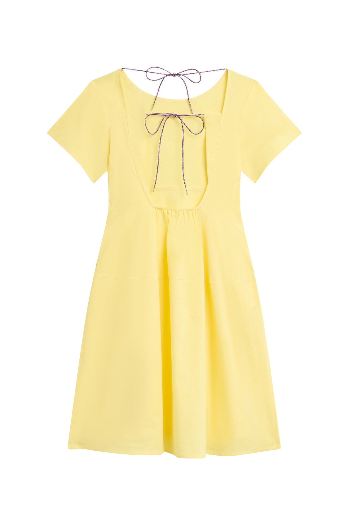 Robe Homwee - robe jaune - Hello World Le Studio